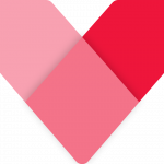 Microsoft Dynamics 365 Customer Service logo in Proximo 3 colours - red and pink