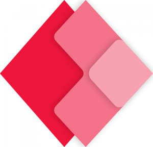 Power Apps logo in Proximo 3 colours - red and pink