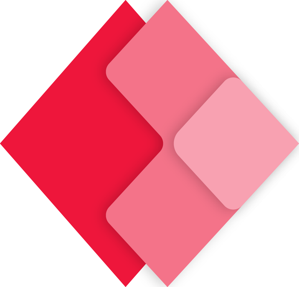 Power Apps logo in Proximo 3 colours - red and pink
