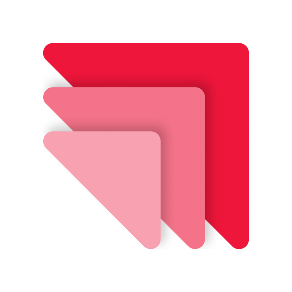 Microsoft Dynamics 365 marketing icon in Proximo 3 colours (red and pink)